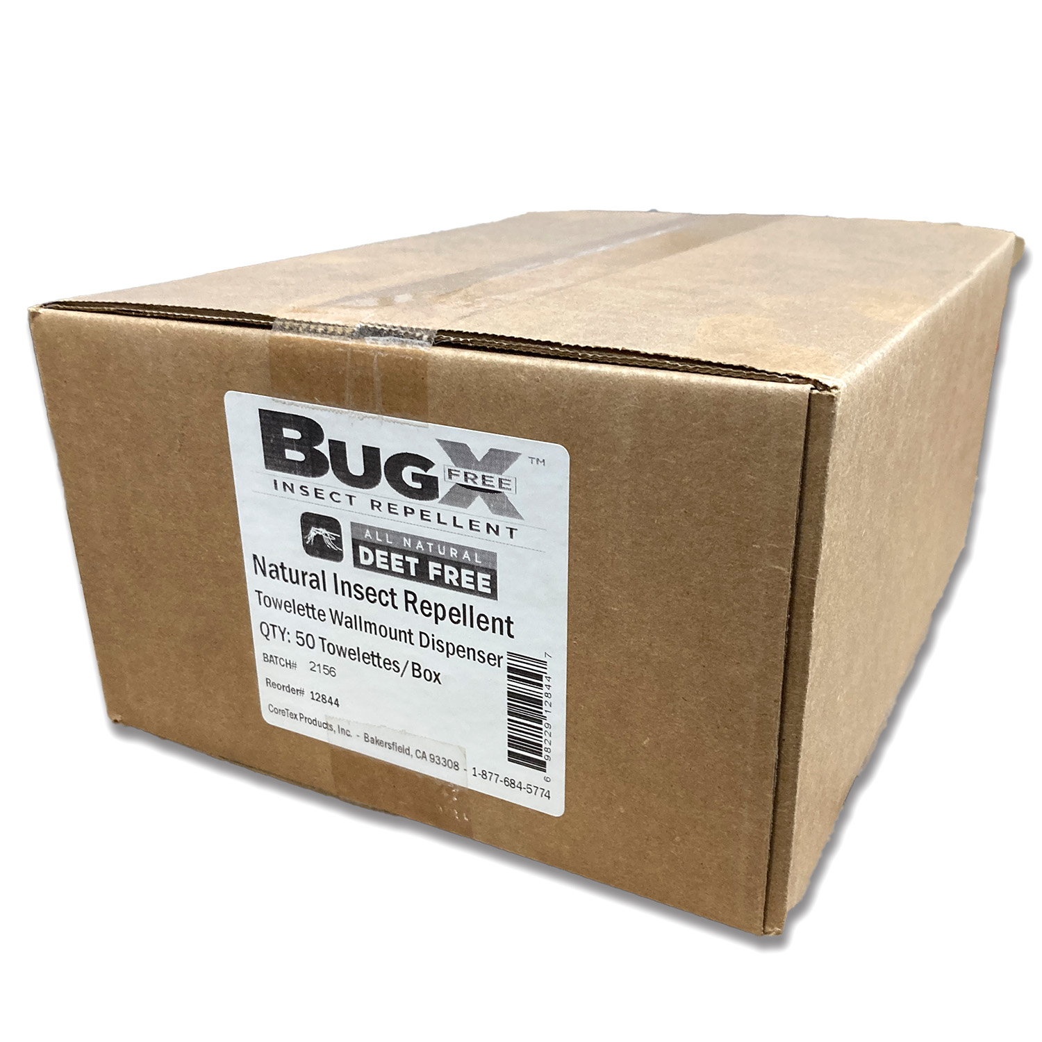 BugX Insect Repellent Skin Protection Solution, FR Safe, 0.27 oz, Towelette, 1 Each - Image 2