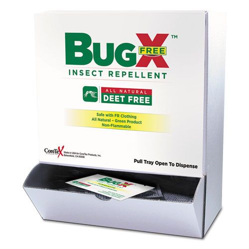 BugX Insect Repellent Skin Protection Solution, FR Safe, 0.27 oz, Towelette, 1 Each - Image 3