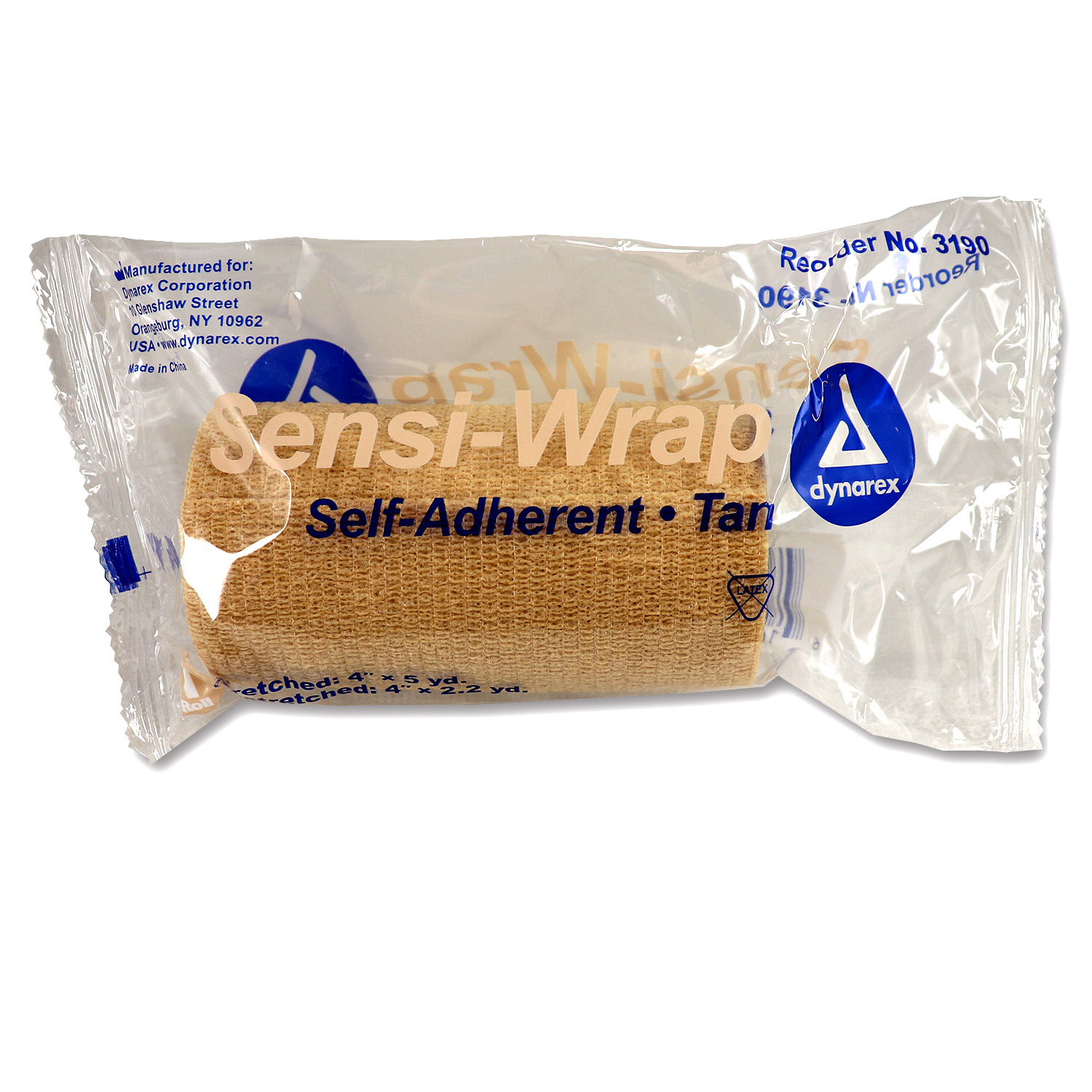 Sensi Wrap, Self-Adherent - Latex Free, 4" x 5 yds Tan, 1 each - Image 3