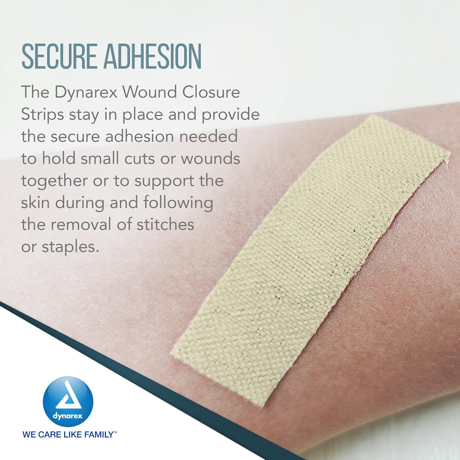1/4" x 4" SecureStrip Adhesive Wound Closures, 10 per pouch - Image 5