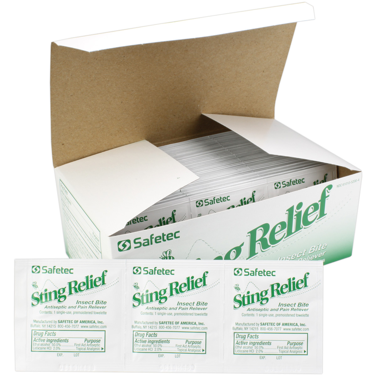 150 Sting Relief Prep Pads - Image 2