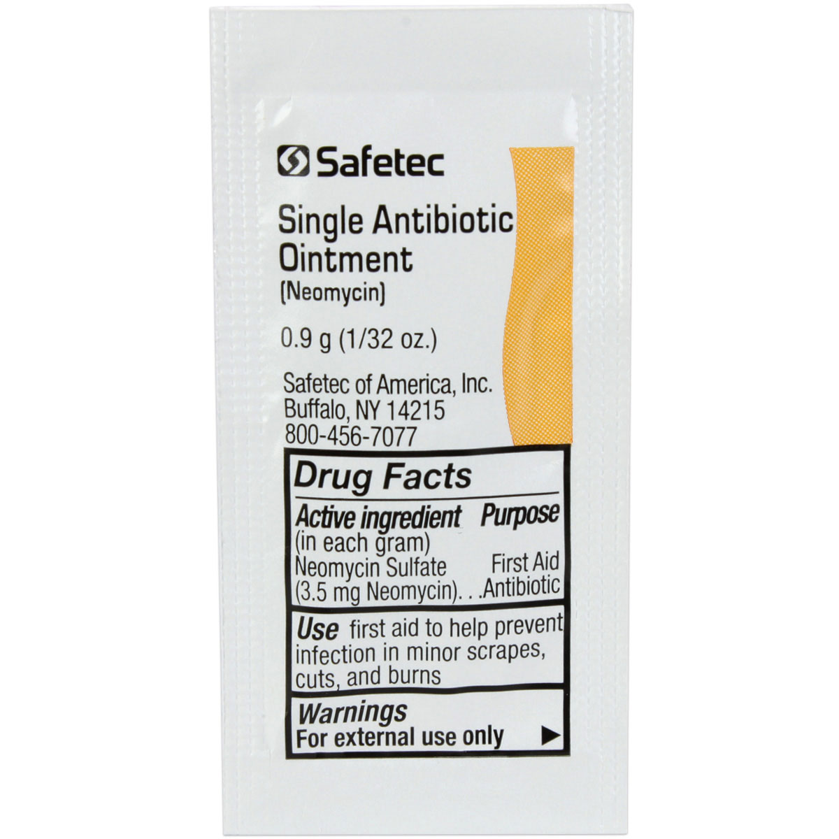 Single Antibiotic (Neomycin) .9gm. Pouch, 144 per box - Image 7