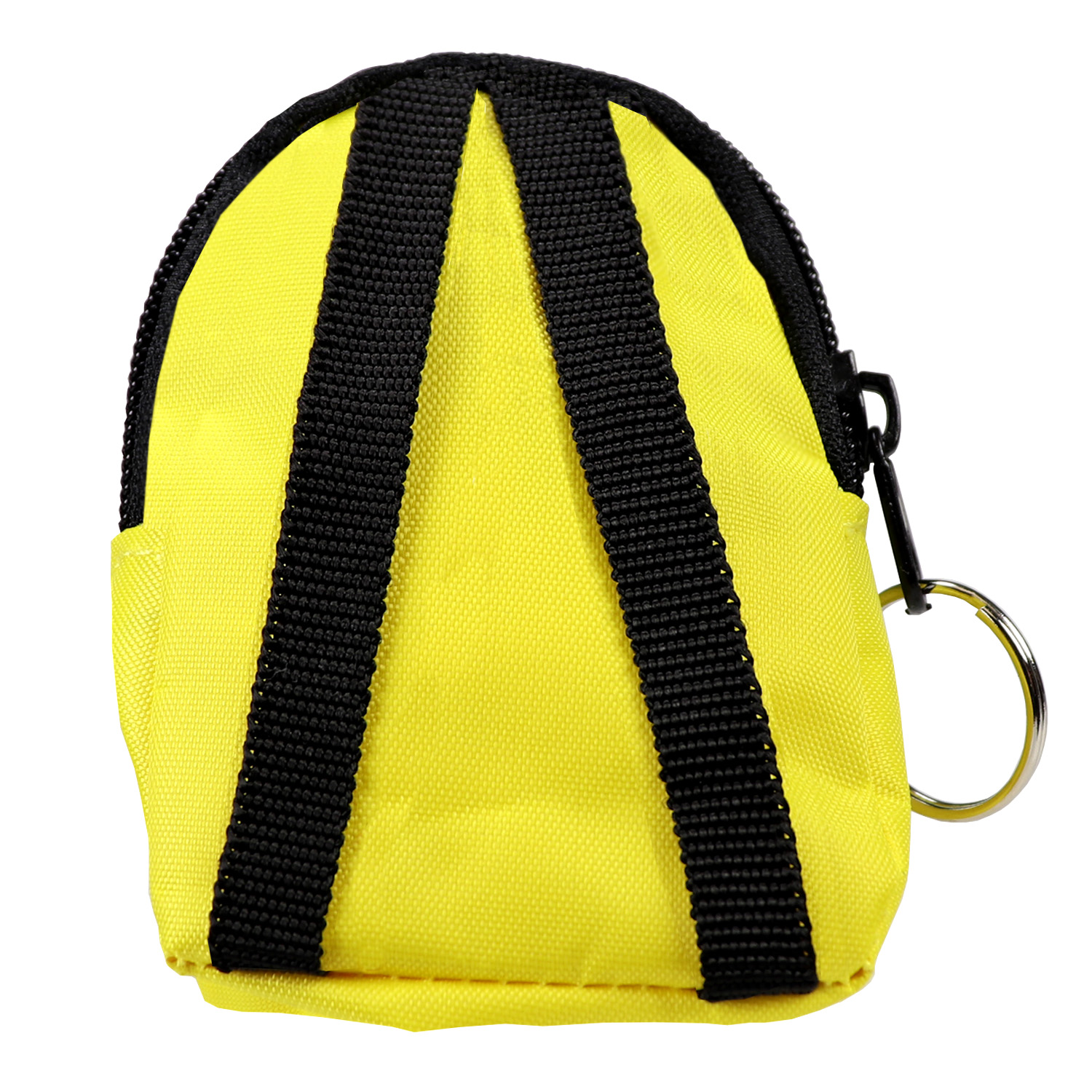 CPR Yellow Beltloop Keychain Backpack with Faceshield, Gloves, and Cleansing Wipes - Image 2