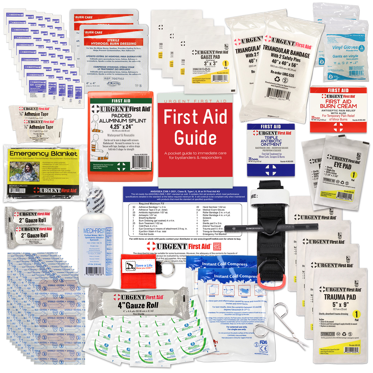 Guardian 25-50 Person First Aid Kit - Metal - Image 2