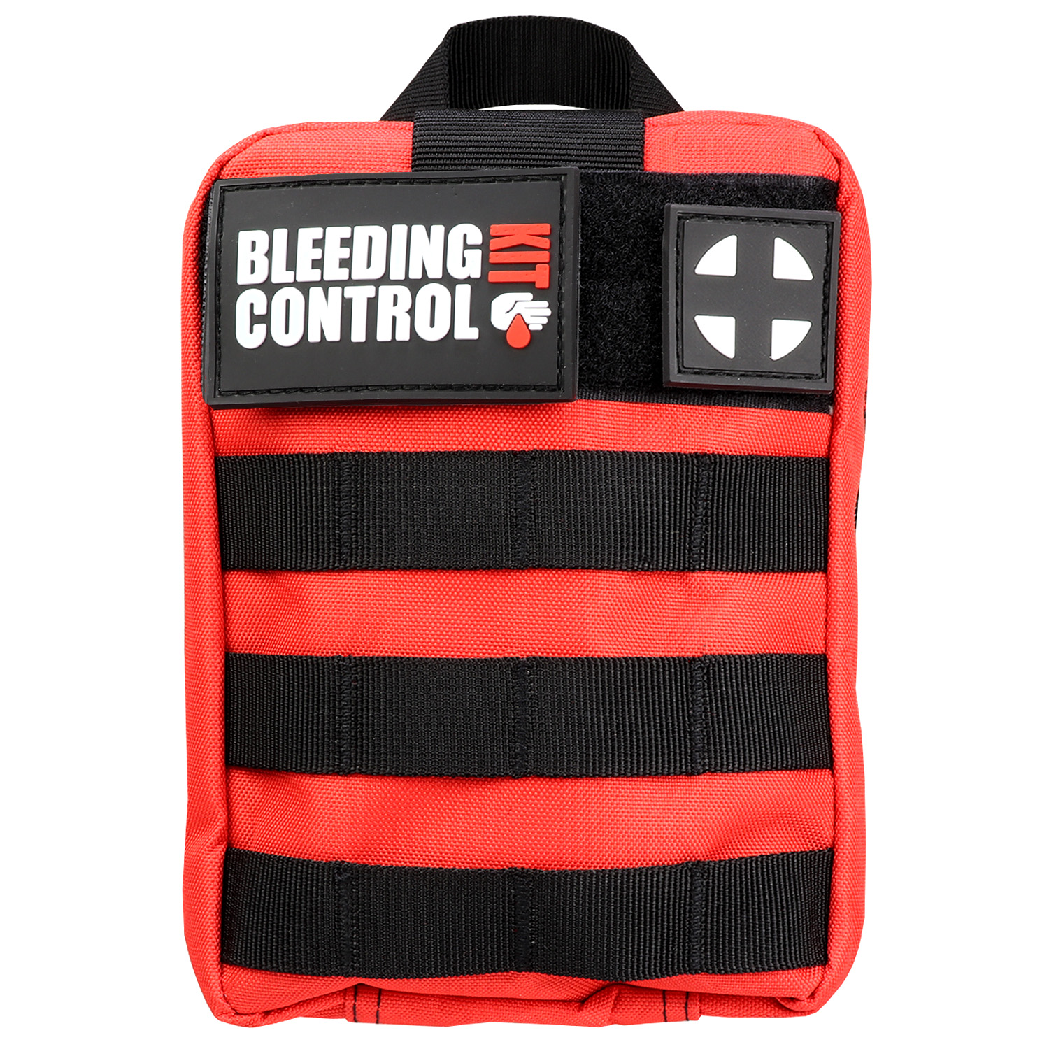 Personal Bleeding Control Kit, Red Molle Bag - Stop the Bleed Kit - Image 8